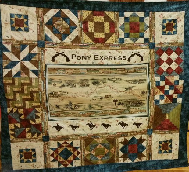 Pony Express quilt 11-3-17